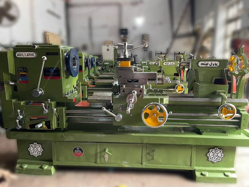 Lathe Machine/Kharad Machine 8.5 Ft Brand New Adil Foundry & Workshop. 0