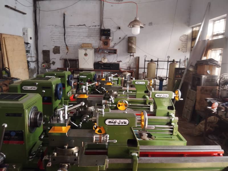 Lathe Machine/Kharad Machine 8.5 Ft Brand New Adil Foundry & Workshop. 5