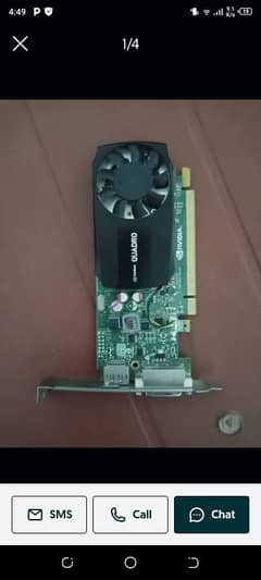 Nvidia quadro k620 2 GB graphics cars 128bit