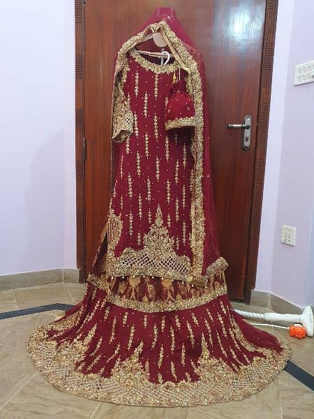 Bridal farshi lengha 2