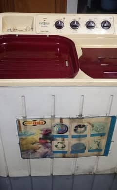 Super Asia washing machine & dryer