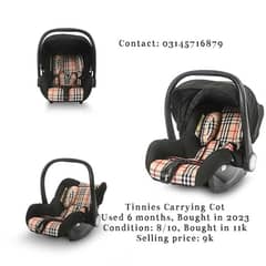 Tinnies Carrying Cot