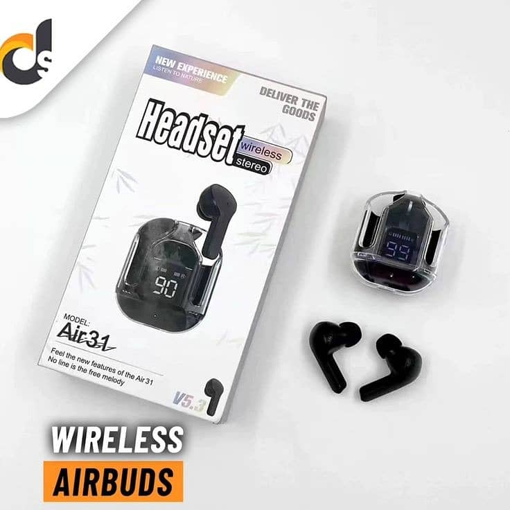 Air 31 Earbuds With Silicon Case/Free Delivery All Over Pakistan 4