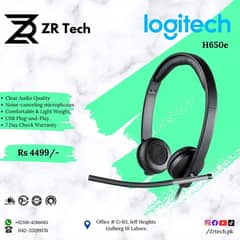 Logitech H650e USB Noise Cancellation Headphone