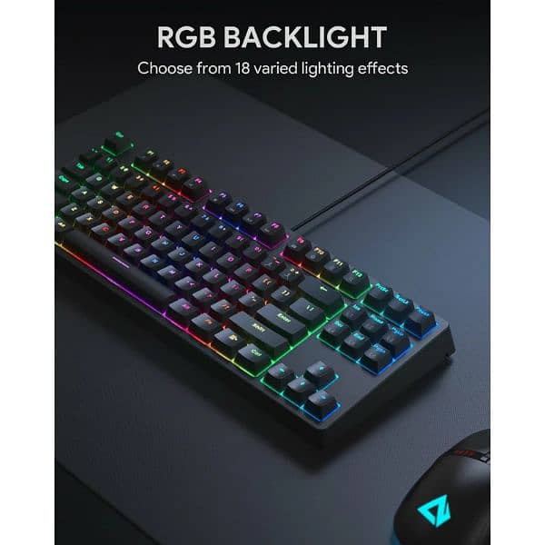 AUKEY KM G14 RGB MECHANICAL GAMING KEYBOARD 1