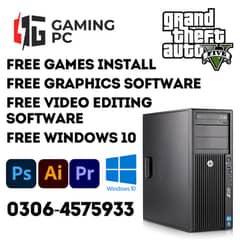 Gaming PC + Graphics Work PC + FREE GTA 5 INSTALLED 90+FPS