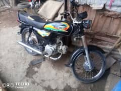 unique 70cc 2018 model karachi number