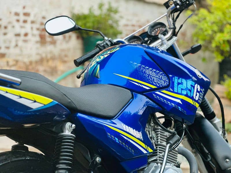 Yamaha ybr G Blue 1