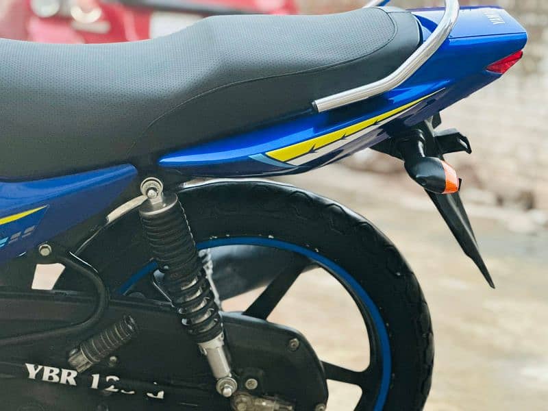 Yamaha ybr G Blue 5