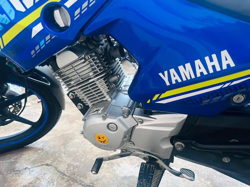 Yamaha ybr G Blue 6