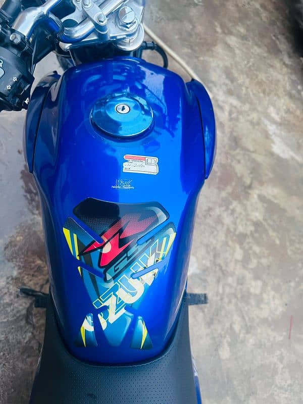 Yamaha ybr G Blue 7