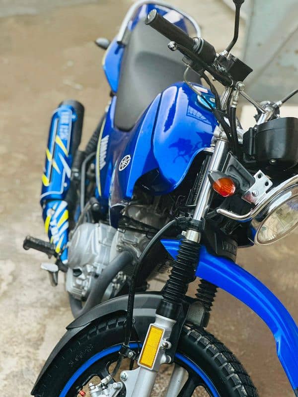 Yamaha ybr G Blue 10