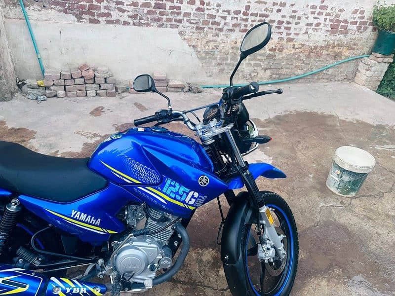 Yamaha ybr G Blue 11