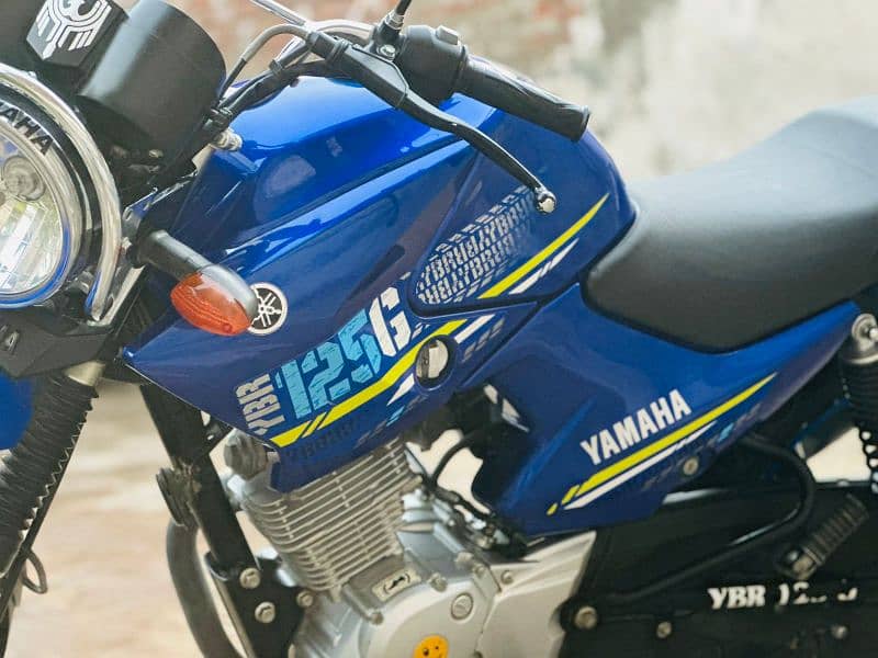 Yamaha ybr G Blue 12