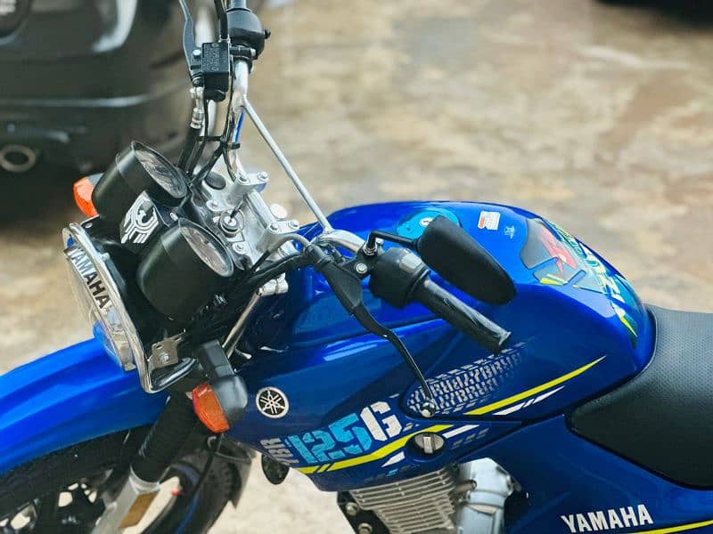 Yamaha ybr G Blue 13