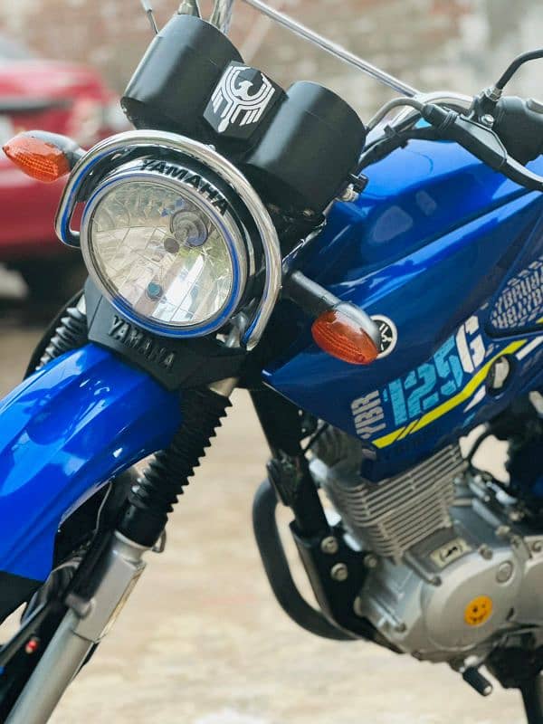 Yamaha ybr G Blue 14