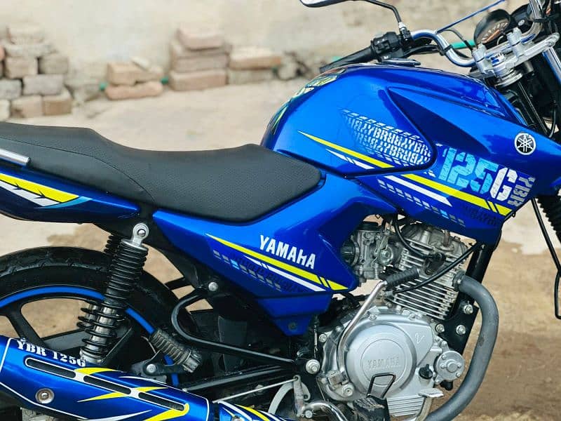 Yamaha ybr G Blue 15