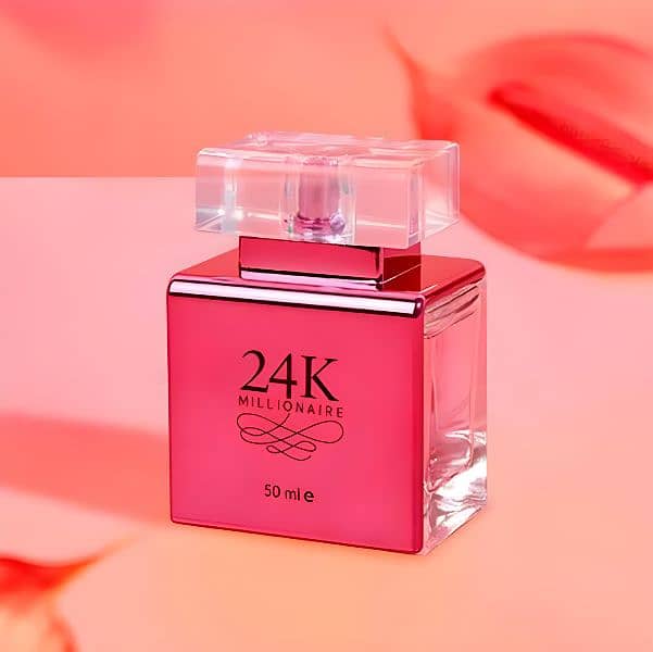 24K Millionaire Pink Perfume for Women – Long Lasting - 50ml 1