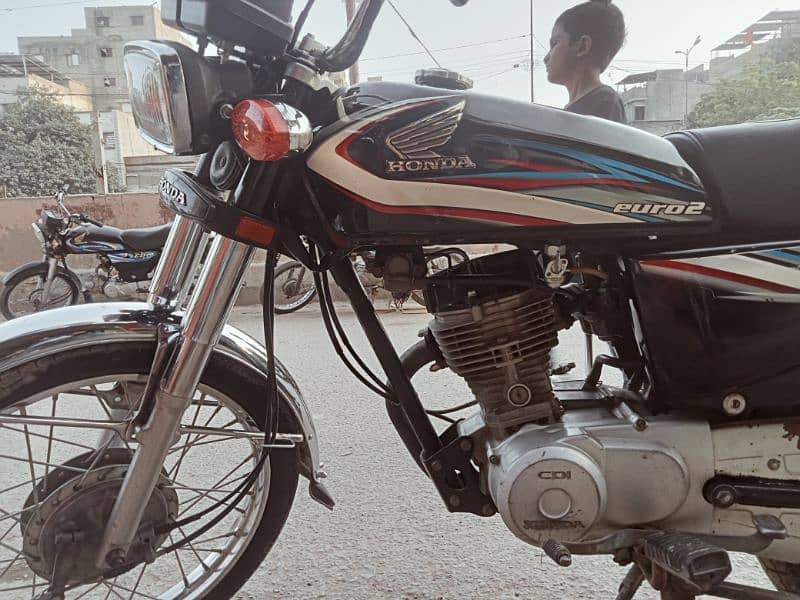 Honda cg125 2015 karachi number 3