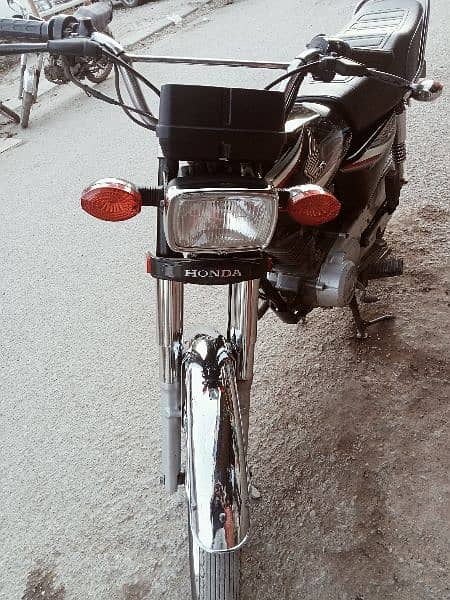 Honda cg125 2015 karachi number 6