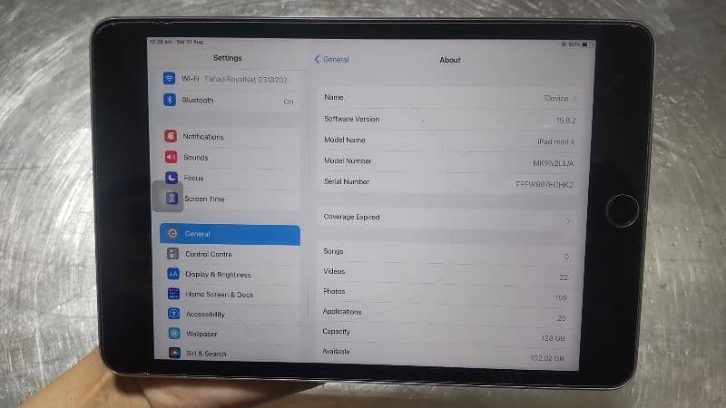 Ipad mini 4 128 gb 0