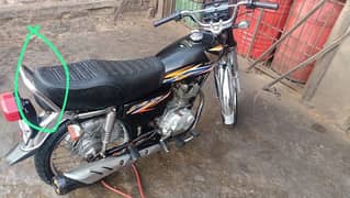 Honda CG 125 model 2018 for urgent sale