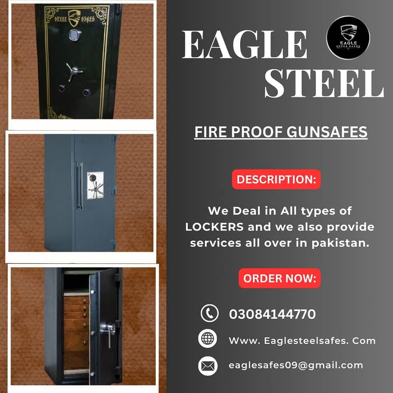 GUN SAFE LOCKER / DIGITAL CASH SAFE/ TAJORI/ CABINET/STEEL DOOR/ALMARI 2