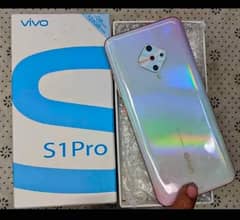 vivo s1 pro 8/128 GB 03230374234 My whatsapp number