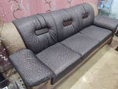 6 Seater Sofa Set / 3 Wooden Tables / Wooden Sofas / Sofa Set