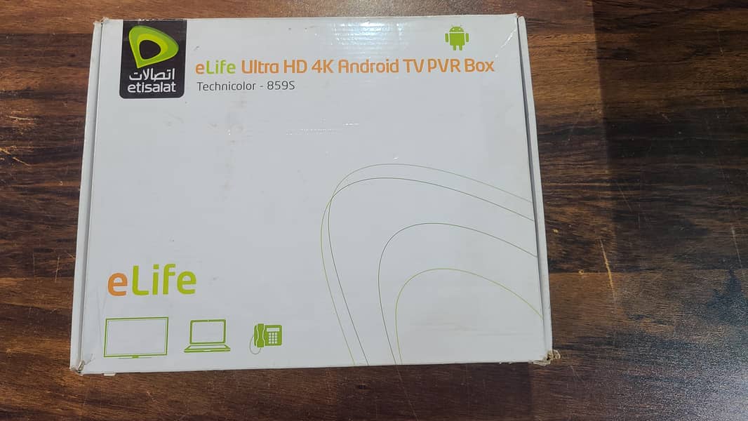 Etisalat Android Tv Box | Smart Tv Box | With 500GB Storage (With Box) 2