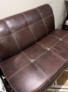 Leather sofa