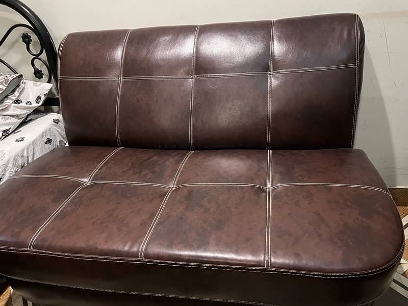 Leather sofa 1