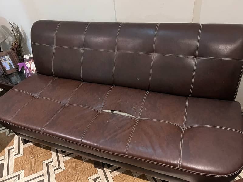 Leather sofa 2