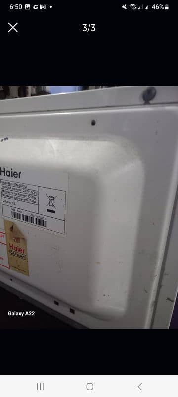 Haier Microwave oven for sale 2