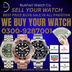 sell me your watch ROLEX RADO OMEGA CARTIER CHOPARD PIAGET BREITLING