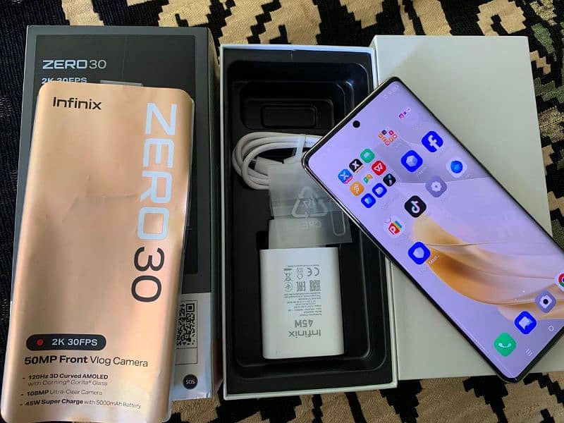 Infinix Zero 30 brand new for urgent sale My WhatsApp 03054638321 2