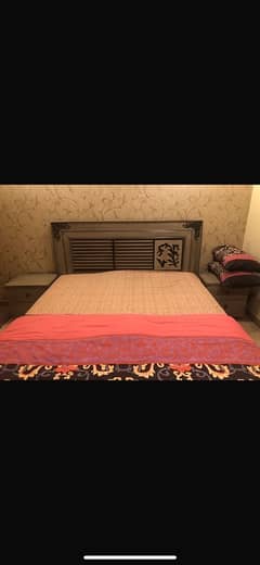 bed set with mattress