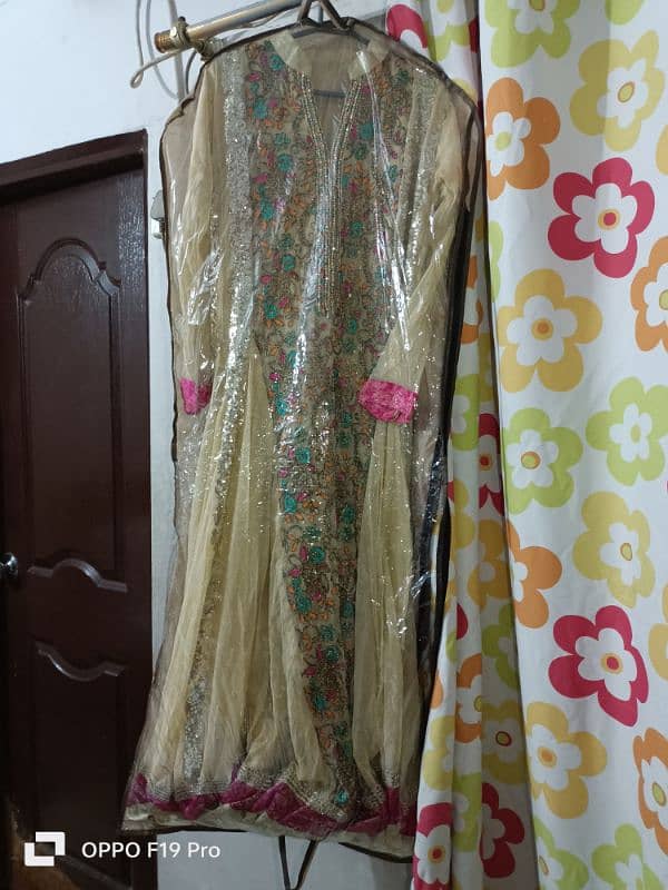 Chiffon ZARRI embroidery maxi with dupatta 1