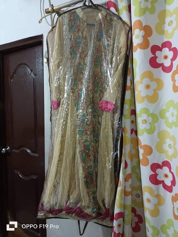 Chiffon ZARRI embroidery maxi with dupatta 3