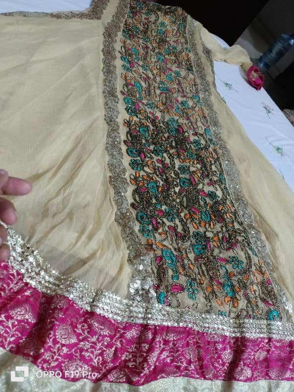 Chiffon ZARRI embroidery maxi with dupatta 8