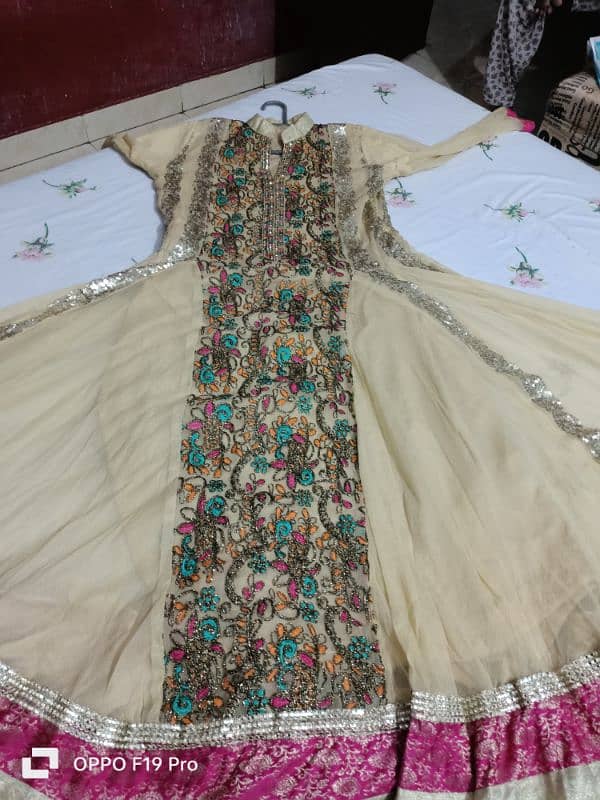 Chiffon ZARRI embroidery maxi with dupatta 11