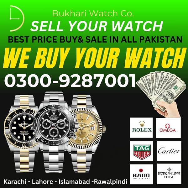 we buy SWISS GOLD ROLEX RADO OMEGA CARTIER PATEKPHILLIP TUDOR OMEGA P 11