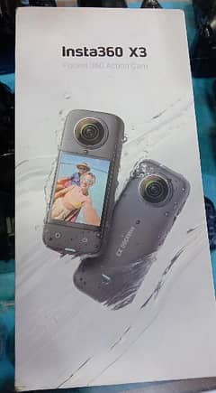 Insta 360 X3 Action Camera New condition 03432112702