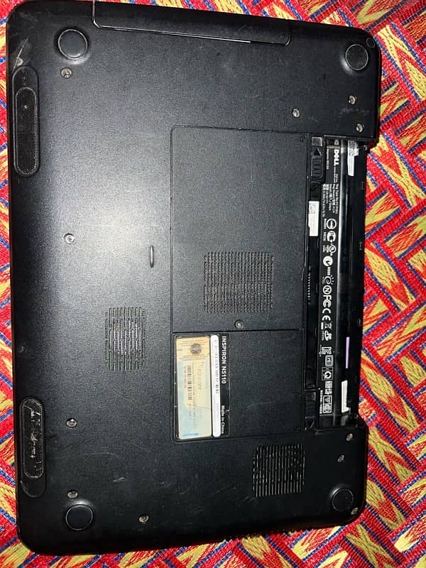 Dell inspiron 5110 500gb memory 6gb ram battry nahi ha 5