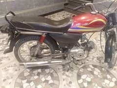 70cc bike for Sale | Rawalpindi No#| Clear Document  | Urgent for sale