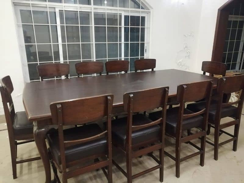 Dining Table With 10 Chairs 1