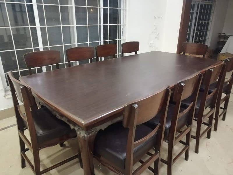 Dining Table With 10 Chairs 2