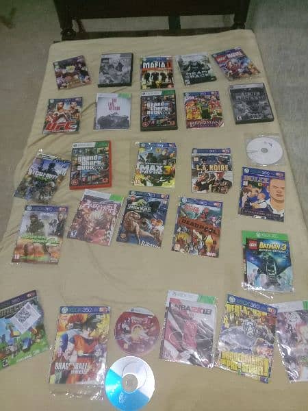 Xbox 360 6 months used  new condition with 2 hard drives 150+games 13