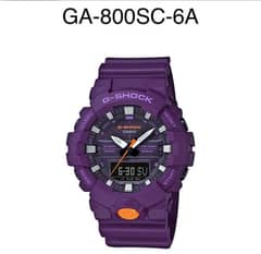 Casio G-Shock GA-800SC-6A