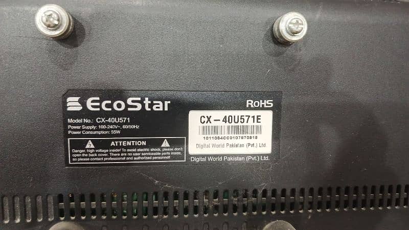 Eco Star 40 inch LED TV 1